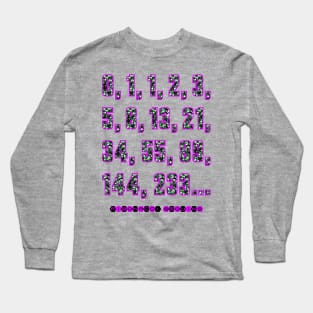 Fibonacci Sequins Long Sleeve T-Shirt